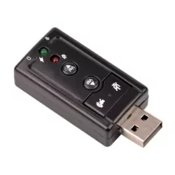 Karta dźwiękowa USB 7.1 mikrofon słuchawki jack - 7