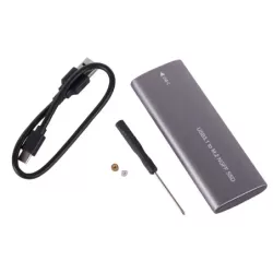 Obudowa adapter dysku kieszeń m.2 sata ngff USB 3.1 USB typ-c 2230-2280mm - 2