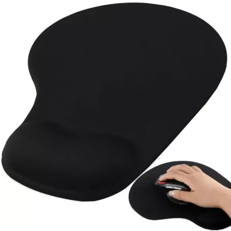 Podkładka pod mysz myszkę pod nadgarstek ergonomiczna żelowa memory - 1