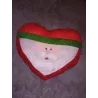 Poduszka Mikołaj w kształcie serduszka