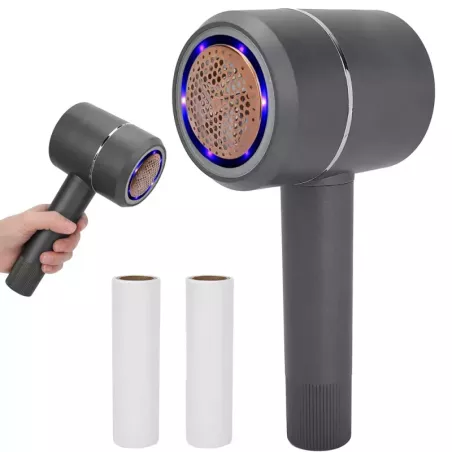 Golarka do ubrań swetrów tapicerki lampka LED UV akumulatorowa-5907451347638