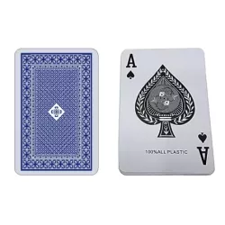 Karty do gry w pokera talia kart powlekane 54 szt - 2
