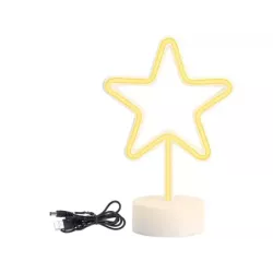 Gwiazda stojąca 100 LED lampki choinkowe duża USB - 14