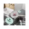 Korek z sitkiem silikonowy do umywalki wanny