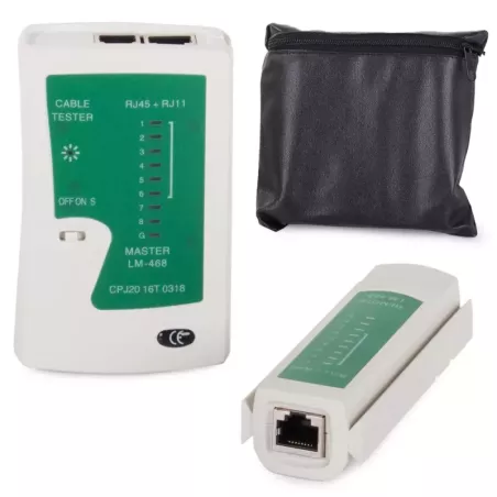 Tester do kabli sieciowych sieciowy rj45 rj11 etui-5907451321515