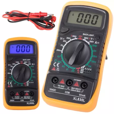 Cyfrowy miernik prądu multimetr tester napięcia-5907451337455