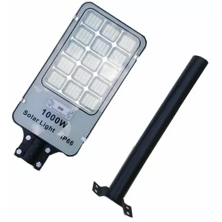 Latarnia lampa solarna 420 LED 1000W czujnik ruchu, pilot i mocowanie-5982013091280