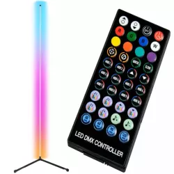 Lampa stojąca podłogowa narożnikowa rgb led nocna do sypialni aplikacja 1,5-5907451362228