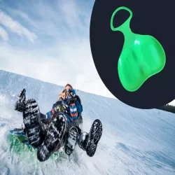 Sanki plastikowe jabłuszko ślizgacz do zjeżdżania ślizg na śnieg duże-5907451370018