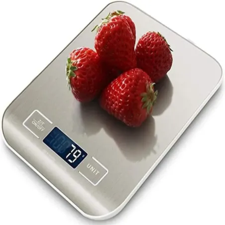 Precyzyjna waga kuchenna elektroniczna 5kg/1g wyświetlacz lcd stal-5907451361153