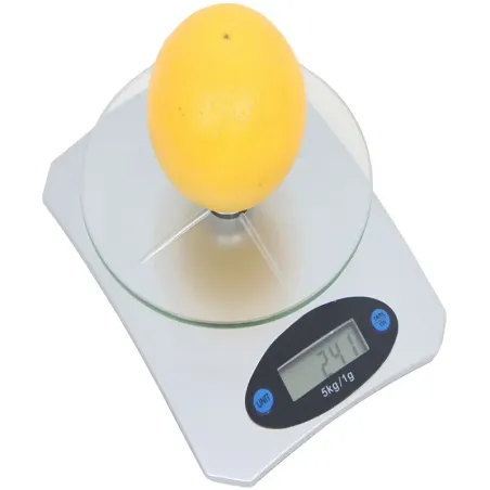 Elektroniczna waga kuchenna szklana wyświetlacz precyzyjna 5 kg/1g lcd-5907451361146