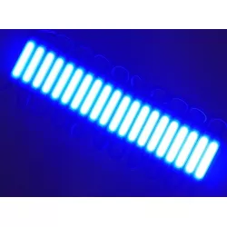 Moduł pasek led 9xdioda LED SMD5050 2w/12V kolor niebieski