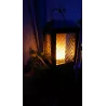 latarenka solarna, lampa ozdobna 96 led kaganek z efektem płomienia