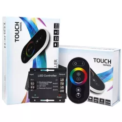 Sterownik kontroler z Touch Padem do taśm LED RGB pilot 12-24V/3x6A