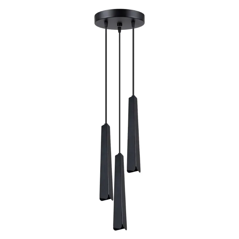 Lampa wisząca PRYSM 3P czarna Lampa wisząca PRYSM 3P czarna