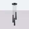 Lampa wisząca PRYSM 3P czarna