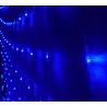 Siatka girlanda kurtyna 3.2x0.8m 100 niebieskich lampek choinkowych
