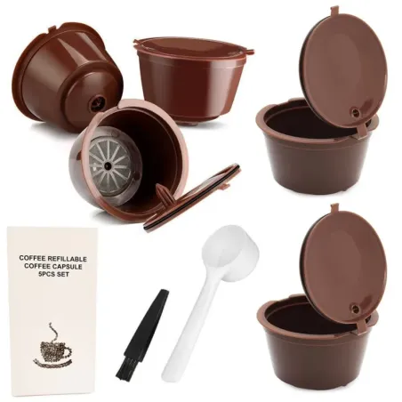 5 x kapsułki dolce gusto wielokrotnego użytku do mielonej kawy-5907451326176