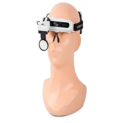 Lupa nagłowna 2 led na głowę czołowa okulary 28x