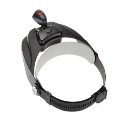 Lupa nagłowna okulary precyzyjne mocne z podświetleniem led 3,5x