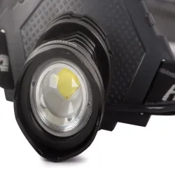 Latarka czołowa bailong led cree xhp70 powerbank ładowanie z USB