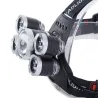 Latarka czołowa led cree xm-l t6 4x xpe w zestawie dwie ładowarki