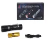 Mini latarka taktyczna bailong led cree zoom xm-l t6 ładowana z USB