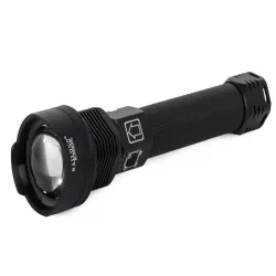 Latarka bailong wojskowa policyjna cree xhp70 duża moc ładowana z USB