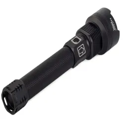 Latarka bailong wojskowa policyjna cree xhp70 duża moc ładowana z USB