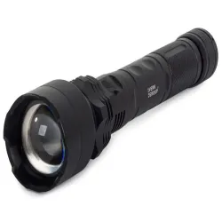 Latarka bailong taktyczna mocna led xhp50 funkcja zoom ładowana z USB