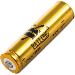 Bateria ogniwo akumulator li-ion 18650 4,2v do latarek Bailong itp.