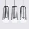 Lampa wisząca BRINA 3L czarna