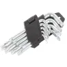 Zestaw kluczy torx 1,5-10 do prac amatorskich 9 el zestaw kluczy