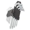 Zestaw kluczy torx 1,5-10 do prac amatorskich 9 el zestaw kluczy