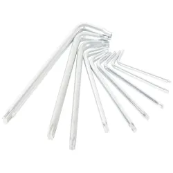 Zestaw kluczy torx 1,5-10 do prac amatorskich 9 el zestaw kluczy