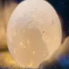 Lampka nocna świecący księżyc 3d moon light 8cm 5v/usb bezprzewodowy