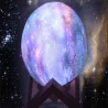 Lampka nocna księżyc 3d rgb moon light z pilotem bezprzewodowa 5V/USB