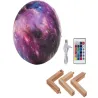 Lampka nocna księżyc 3d rgb moon light z pilotem bezprzewodowa 5V/USB