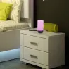 Lampka nocna led do pokoju salonu sypialni 2 tryby 8 kolorów rgb usb