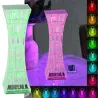 Lampka kryształ nocna stołowa led rgb usb pilot bezprzewodowa 5V/USB
