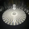 Lampka nocna stołowa kryształ led rgb usb pilot bezprzewodowa 5V USB-c