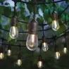 Girlanda ogrodowa łańcuch świetlny 20 led e27 20m komplet z żarówkami