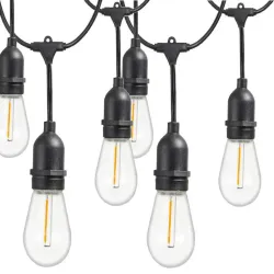 Girlanda ogrodowa łańcuch świetlny 20 led e27 20m komplet z żarówkami