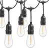 Girlanda ogrodowa łańcuch świetlny 20 led e27 20m komplet z żarówkami
