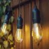 Girlanda ogrodowa łańcuch świetlny 20 led e27 20m komplet z żarówkami