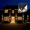 Lampa solarna kinkiet 100 led z czujnikiem zmierzchu ruchu i zmierzchu