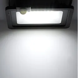 Halogen naświetlacz reflektor led 30w 6000k z czujnik ruchu zmierzchu ip66