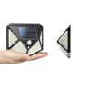 Lampa solarna 100 led 600lm z czujnikiem zmierzchu ruchu i zmierzchu