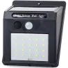 Lampa solarna kinkiet elewacyjny z czujnikiem ruchu zmierzchu 20 led