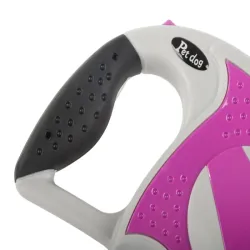 Smycz automatyczna 5m mocna dla psa do 20kg z blokadą wytrzymała długa